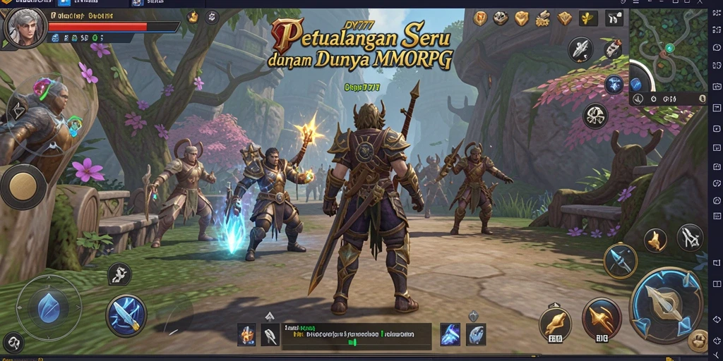 Tampilan gameplay seru di DY777 dengan pertarungan yang mendebarkan.