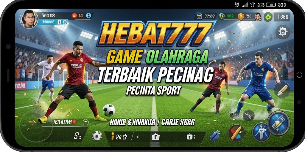 Screenshot HEBAT777 menunjukkan aksi seru dalam pertandingan olahraga.