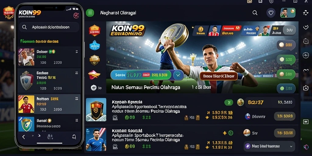 Tampilan gameplay KOIN99 yang menarik dan interaktif.