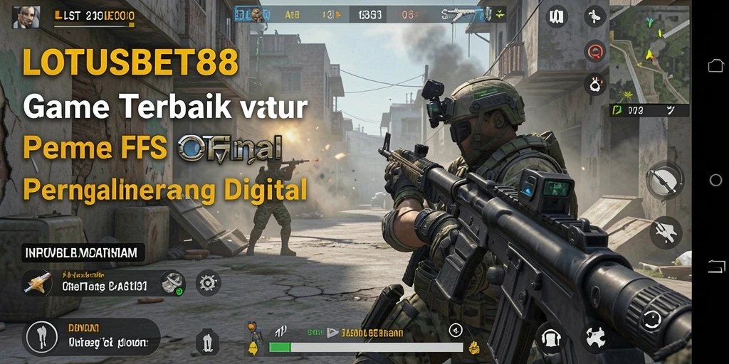Gameplay mendebarkan dari LOTUSBET88 dengan aksi tembak-tembakan intens.