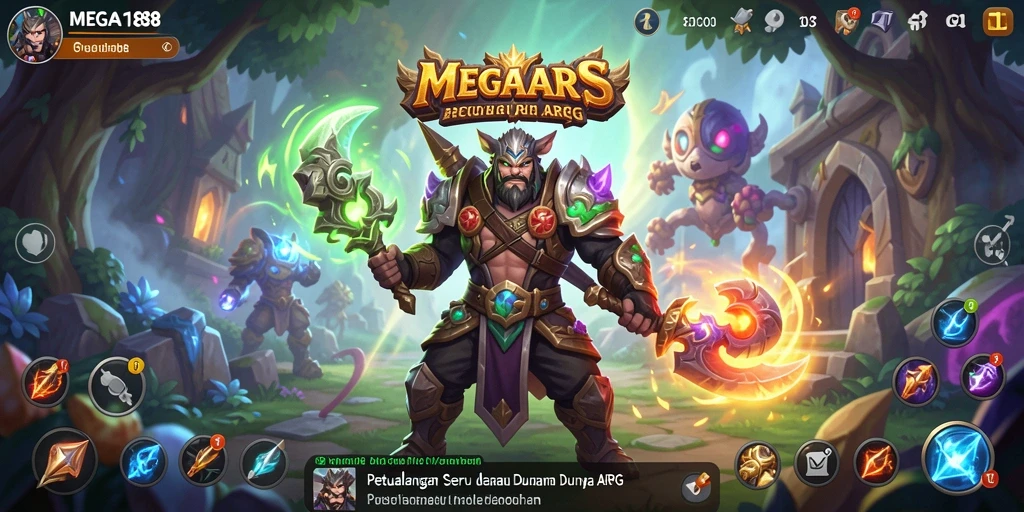 Tampilan gameplay seru dari dunia ARPG MEGA188.
