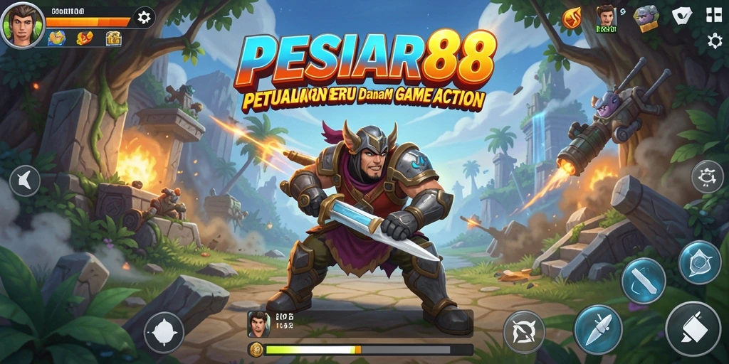 Gameplay PESIAR88 yang penuh aksi dan tantangan