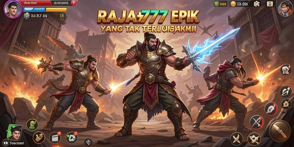 Gameplay seru dan aksi mendebarkan dalam RAJA777.